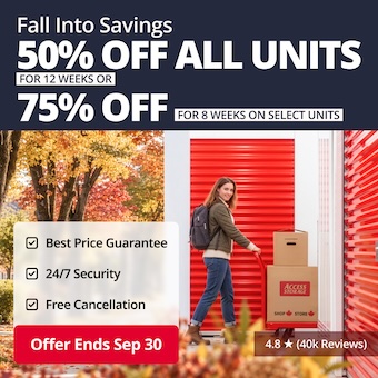 Access Storage - Oakville South Promotion