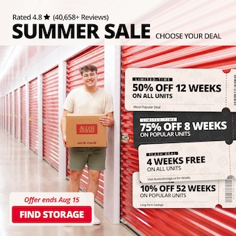 Access Storage - Oakville South Promotion
