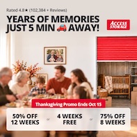 Access Storage - Oakville South Promotion